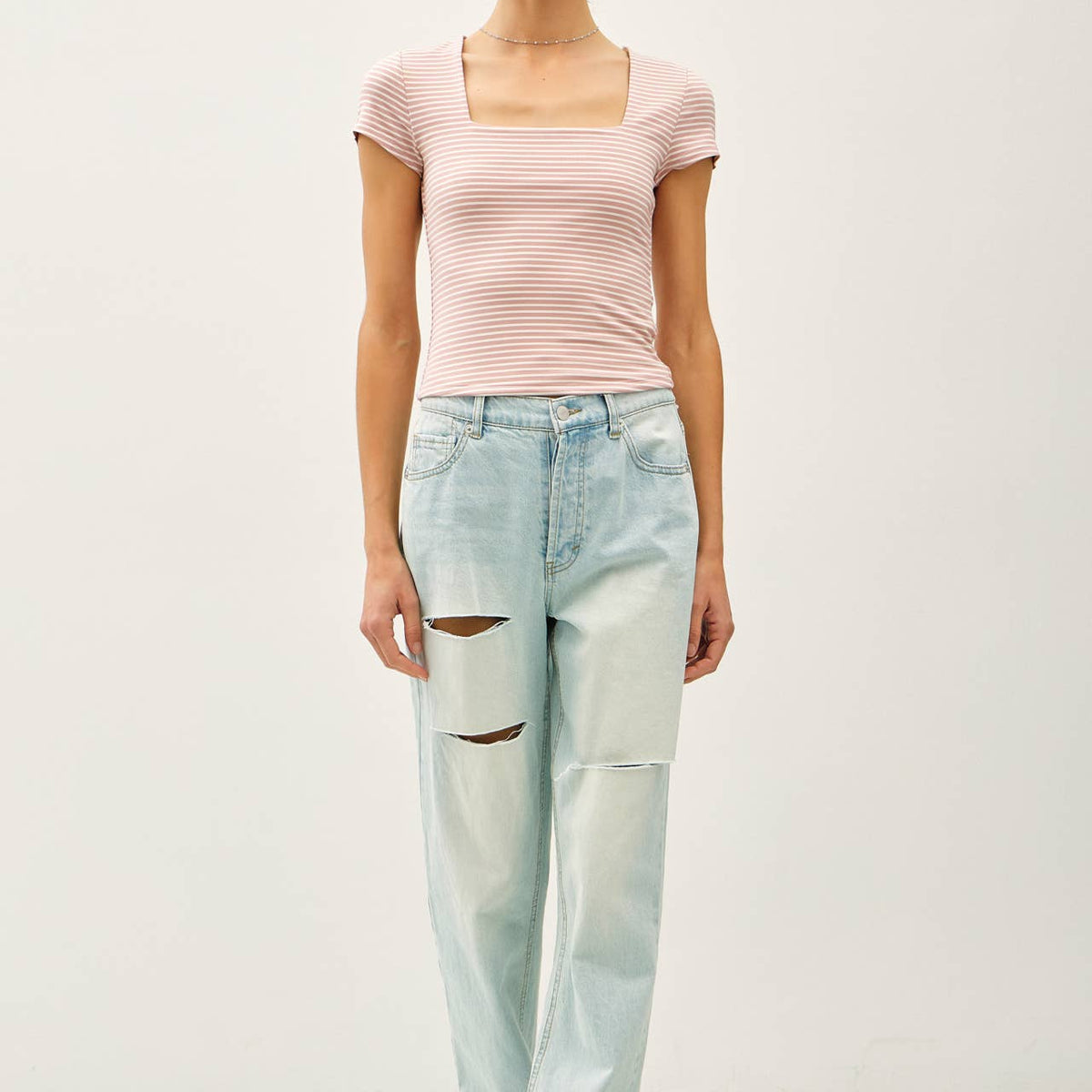 Everyday Essential Square Neck Tee