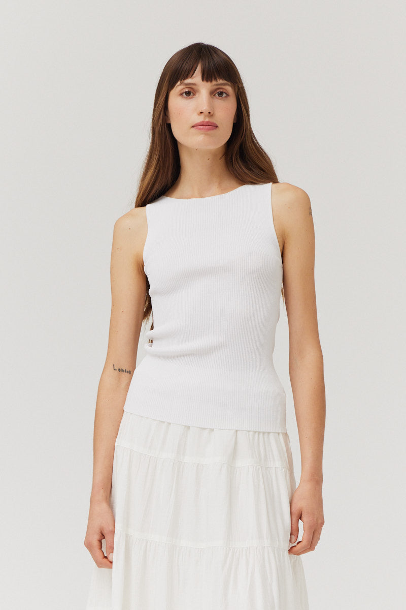 Boat Neck Sweater Top