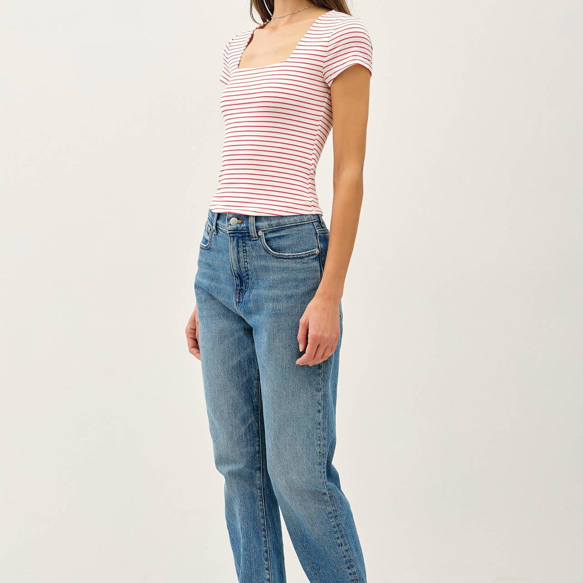 Everyday Essential Square Neck Tee