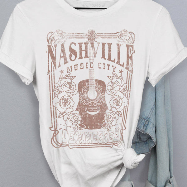 Nashville Music City- Tee