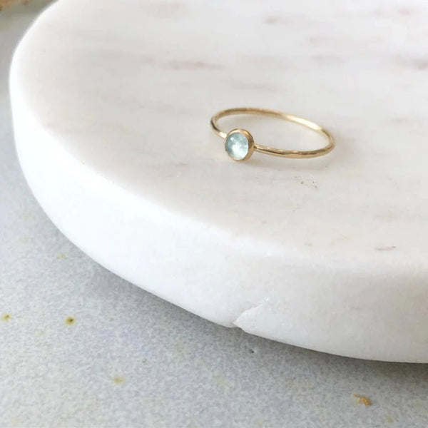 Aquamarine Ring