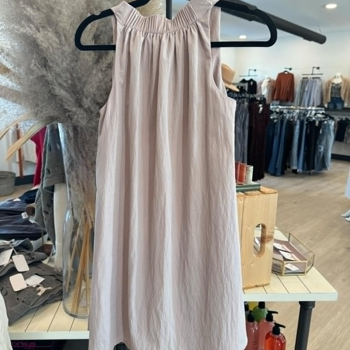 Simplicity Crew A-Line Mini Dress