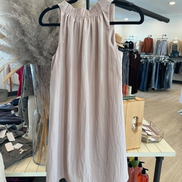 Simplicity Crew A-Line Mini Dress