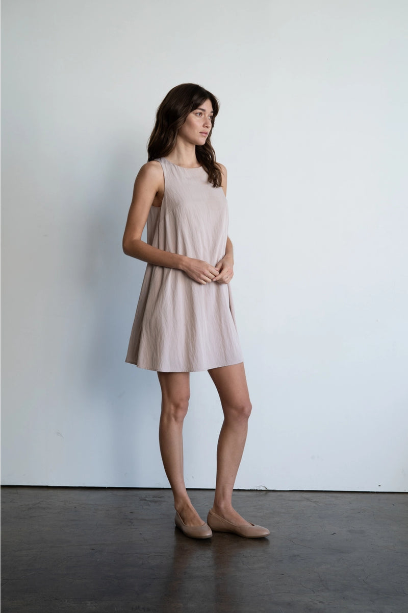Simplicity Crew A-Line Mini Dress