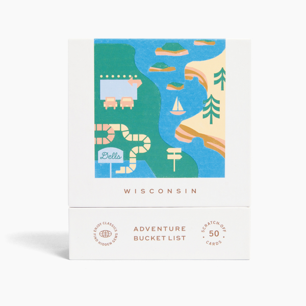 Wisconsin Adventure Bucket list scratch offs