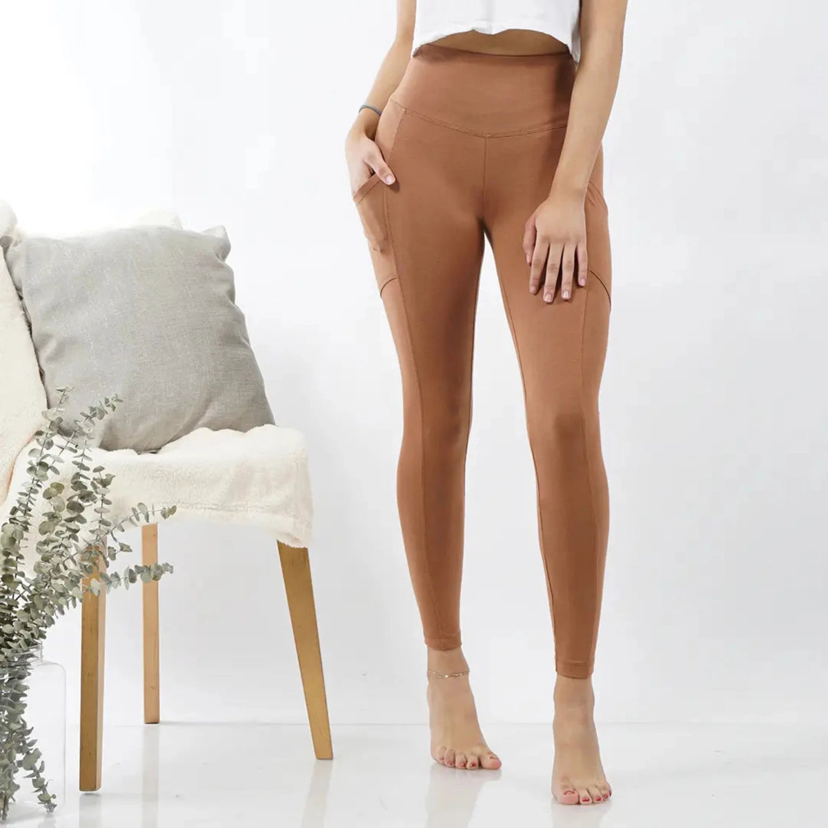 Leggings with Pockets - SLATE Boutique & Gifts