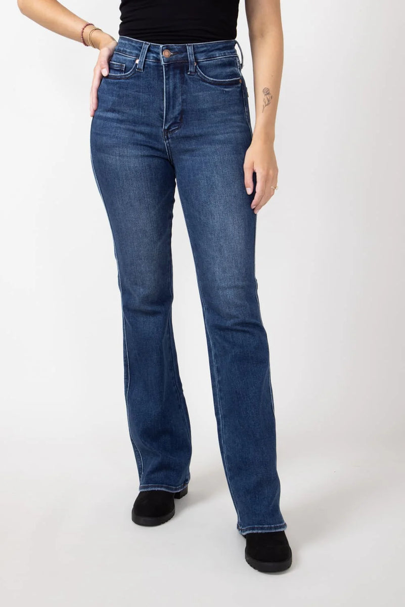 Judy Blue Tummy Control Bootcut- Short Length