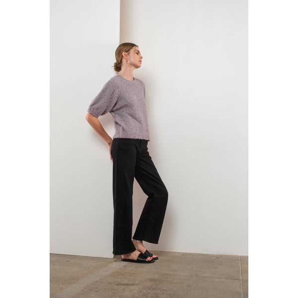 Keira Textured Puff Sleeve Sweater