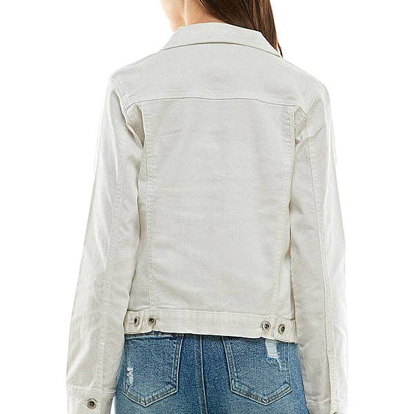 White Denim Jacket