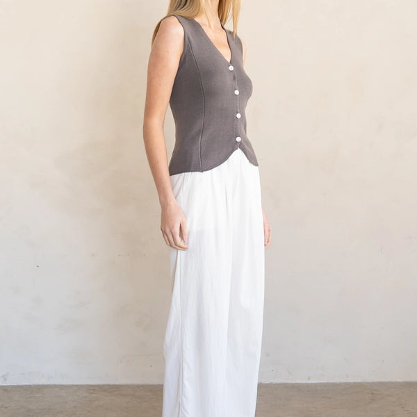 Andy Lightweight Knitted Sweater Vest