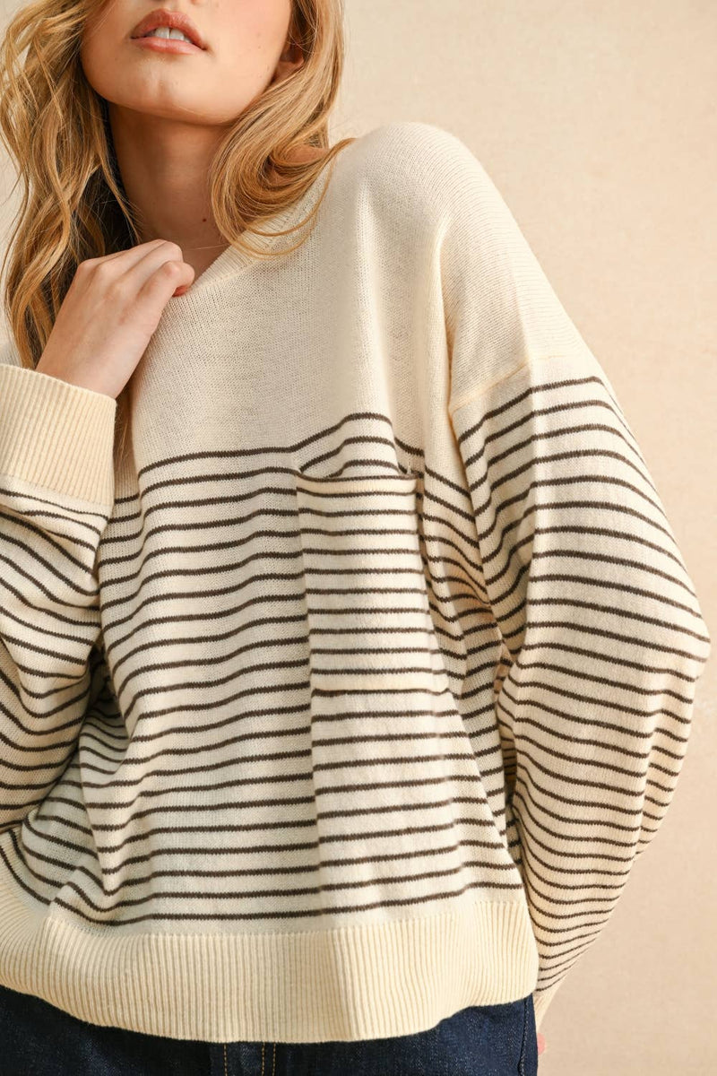 Bri Stripe Sweater