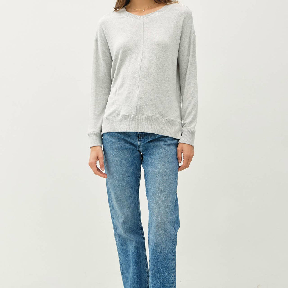 Buttery Hacci Brushed Knit Top