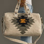 Panache Apparel Co. - Cream, Slate, Black & Mustard Western Duffel