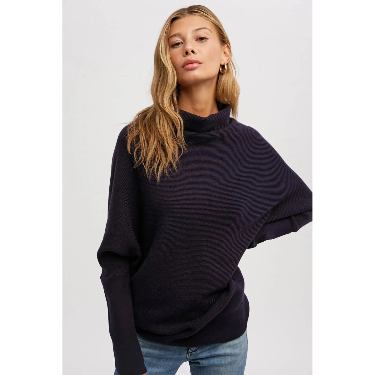 Slouch Neck Dolman Sweater – SLATE Boutique & Gifts