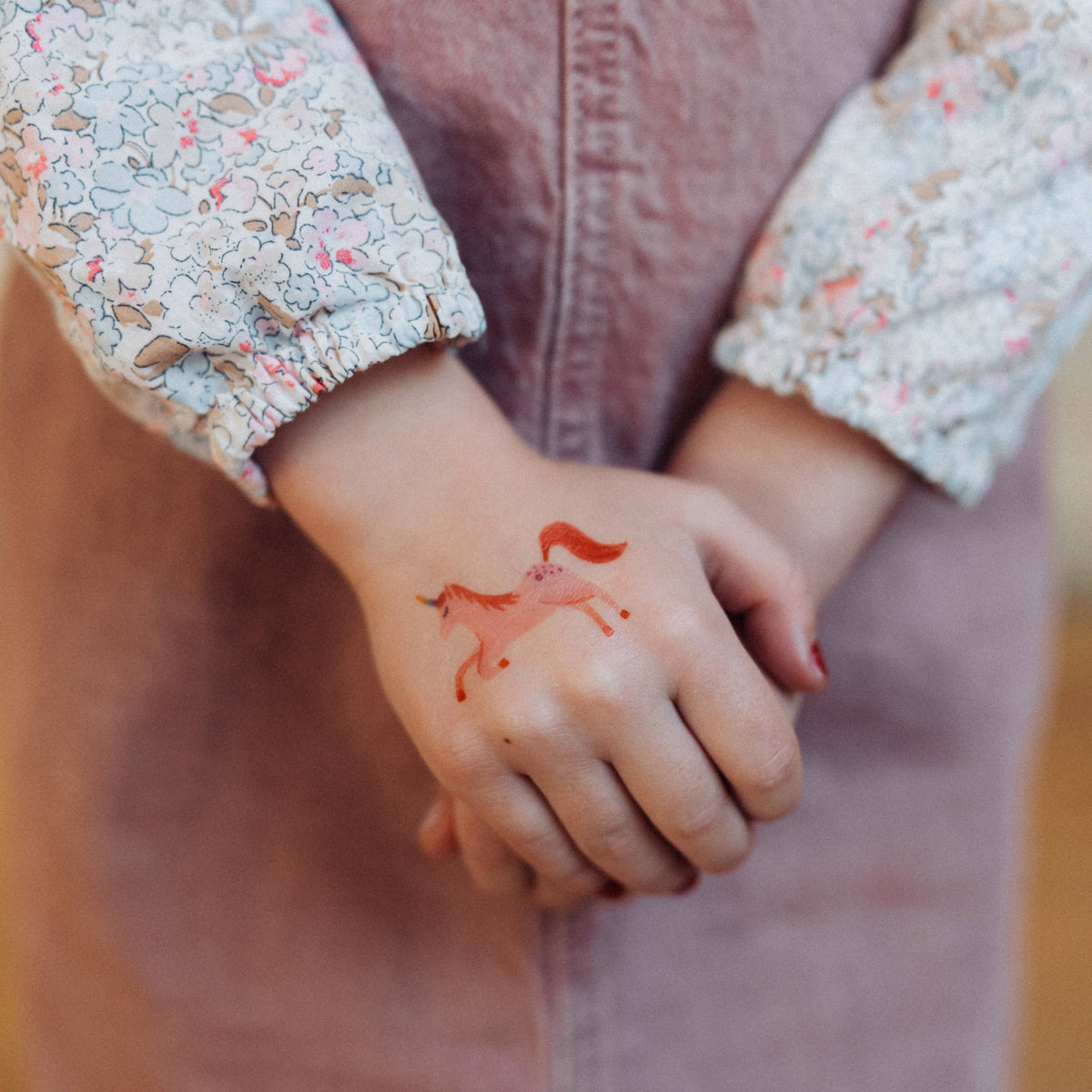 Unicorn Party Temporary Tattoos