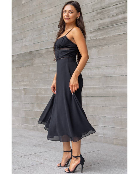 Briella Chiffon Midi Dress