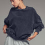 Pigment Washed Relaxed Fit Sweatshirt