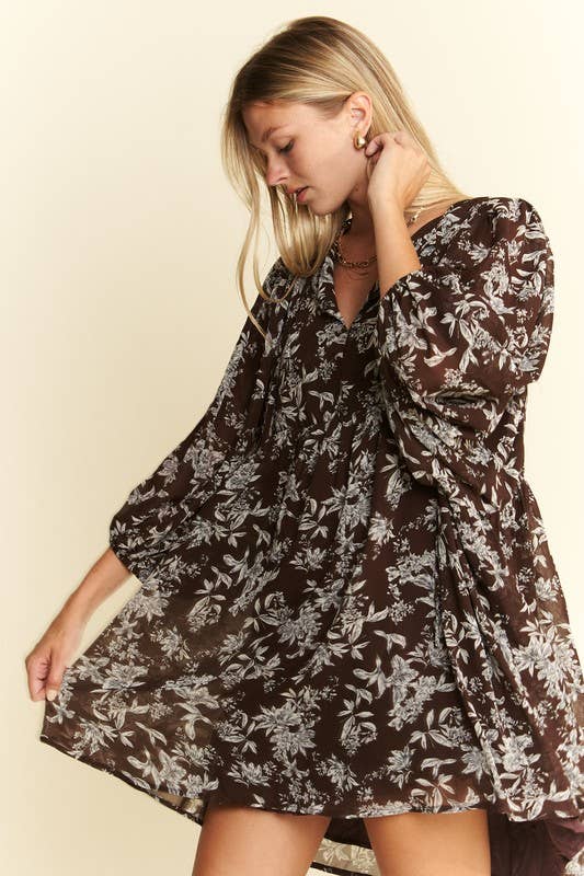The Jayde Floral Mini Dress