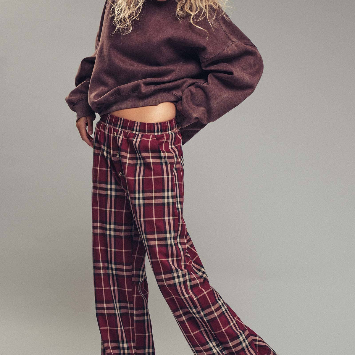 Pigment Washed Relaxed Fit Sweatshirt