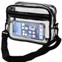 Clear PVC Crossbody Messenger Travel Bag