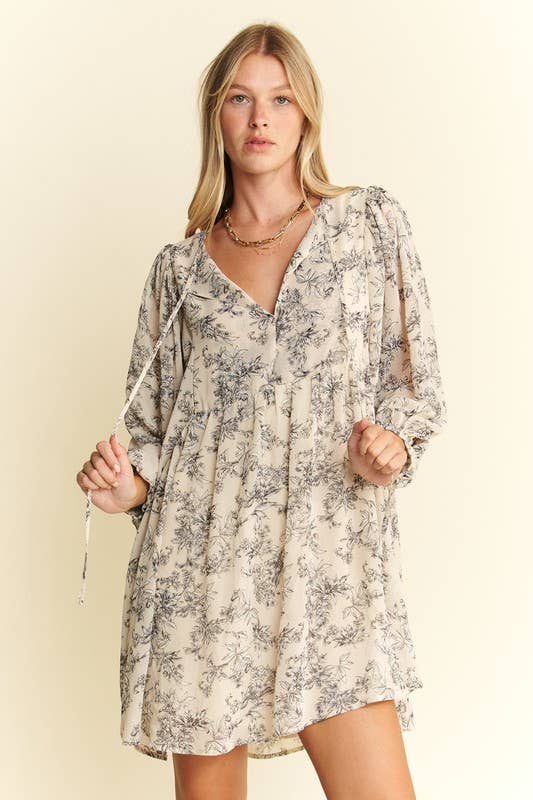 The Jayde Floral Mini Dress