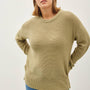 Boyfriend Material Sweater- Curvy
