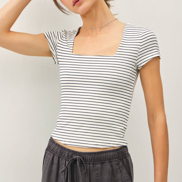 Everyday Essential Square Neck Tee