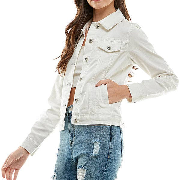 White Denim Jacket