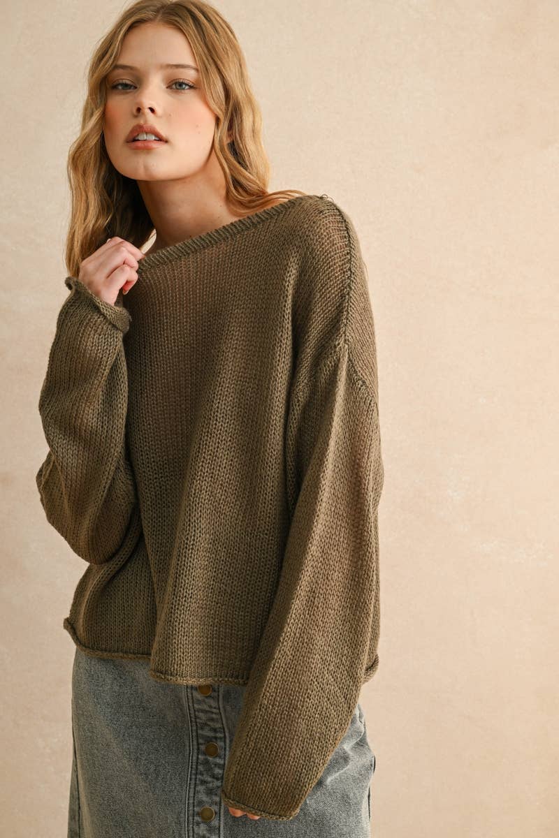 Light Weight Knitted Top