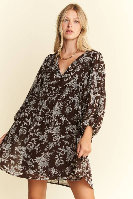 The Jayde Floral Mini Dress