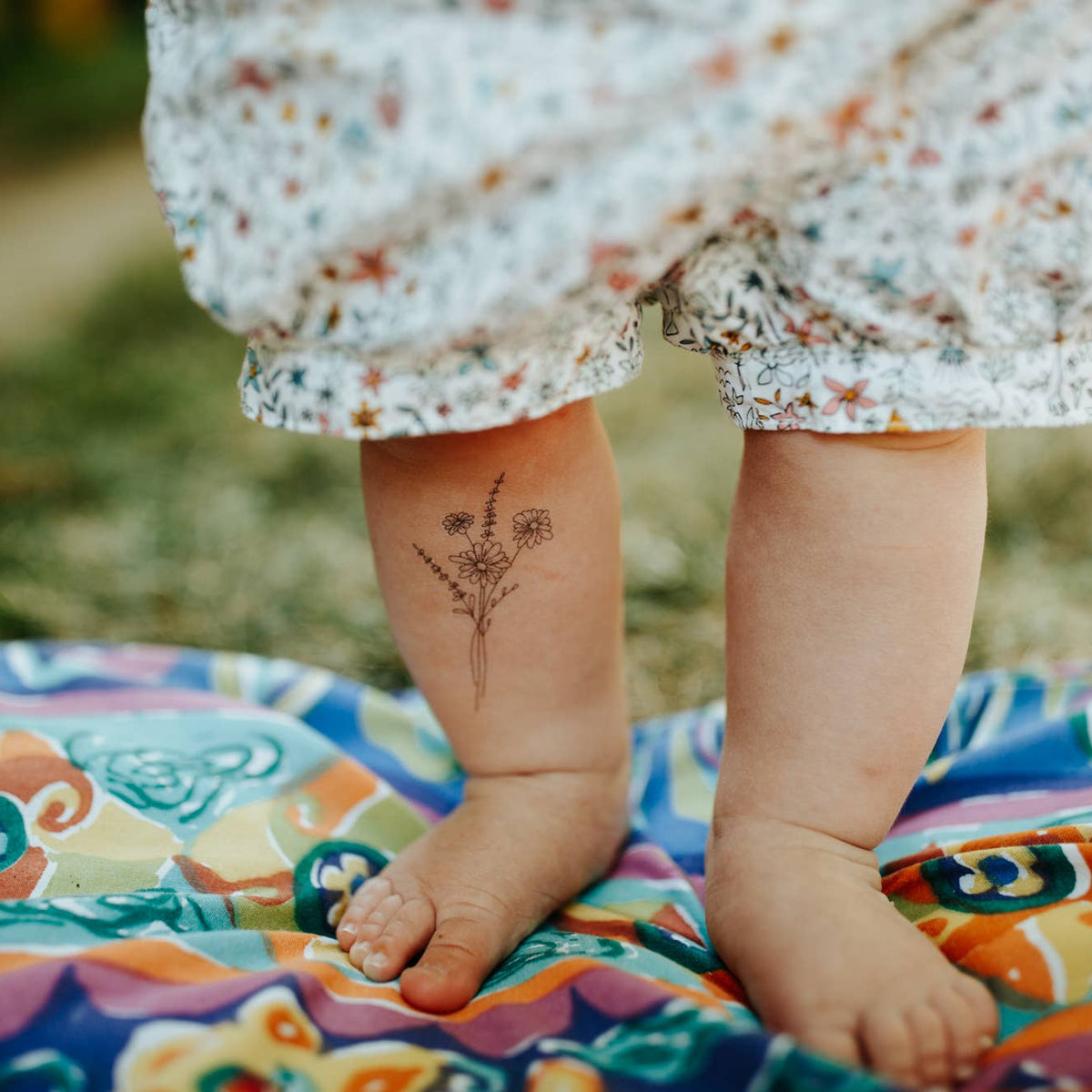 Daisy Temporary Tattoos