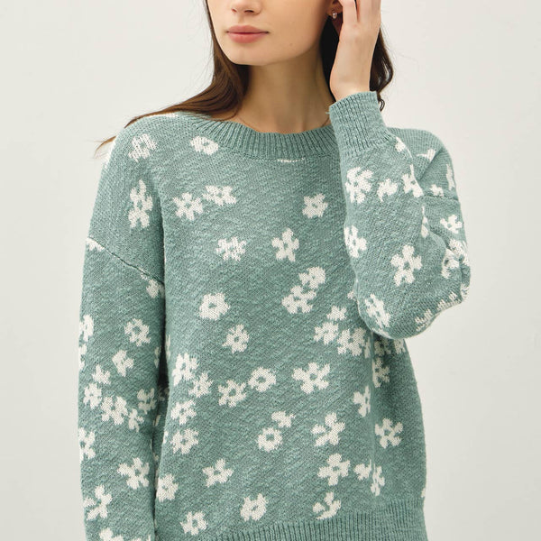 Alyssa Floral Sweater