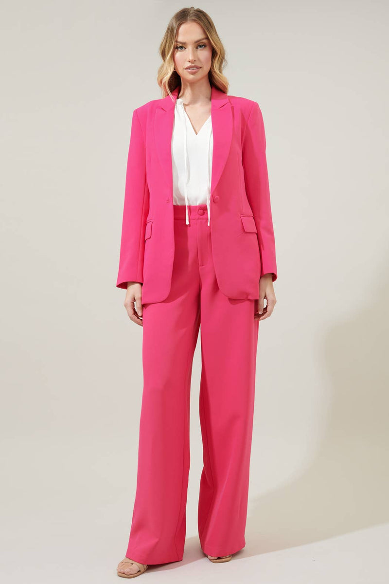 Chelsea Fitted Notch Lapel Blazer