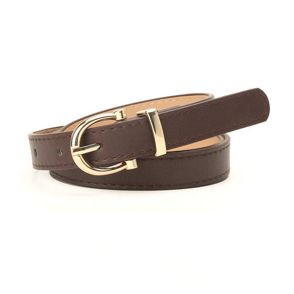 Classic Simple Thin Belt