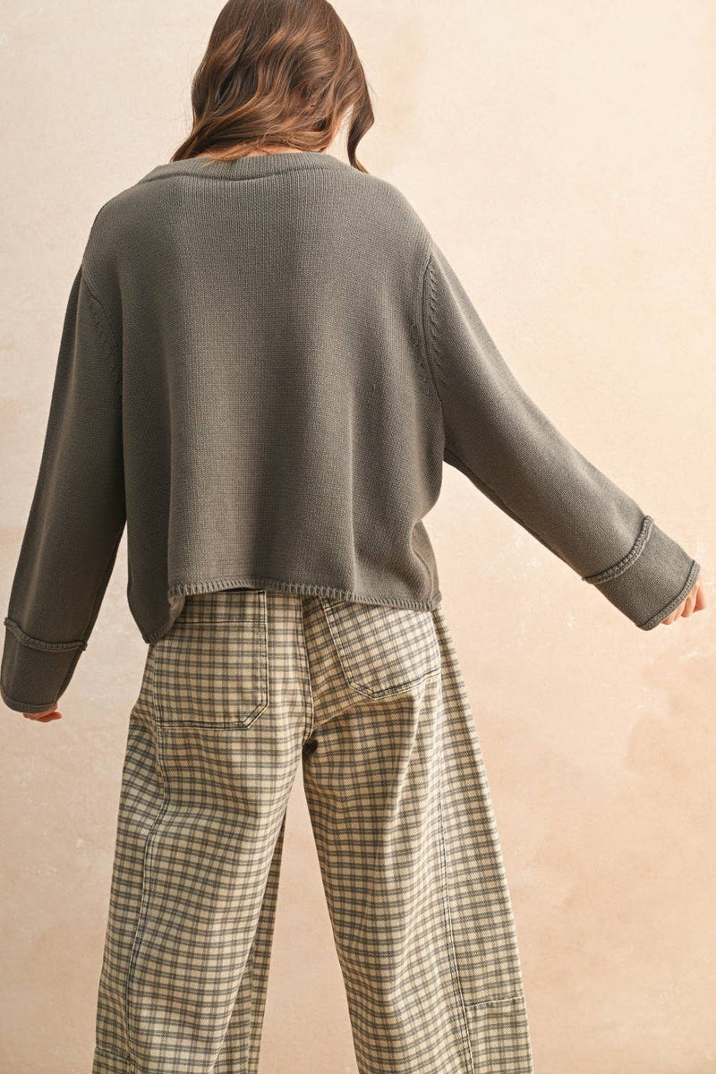 MIOU MUSE - SWEATER TOP
