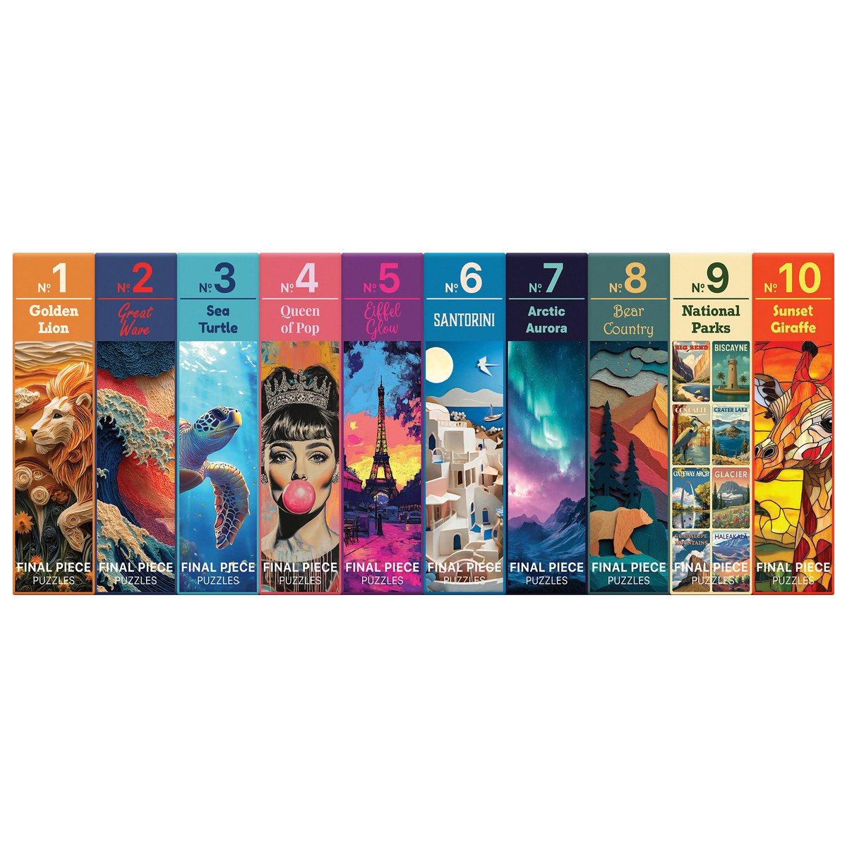 Final Piece Puzzles - No. 5 - Eiffel Glow