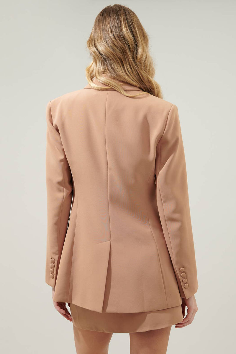 Chelsea Fitted Notch Lapel Blazer
