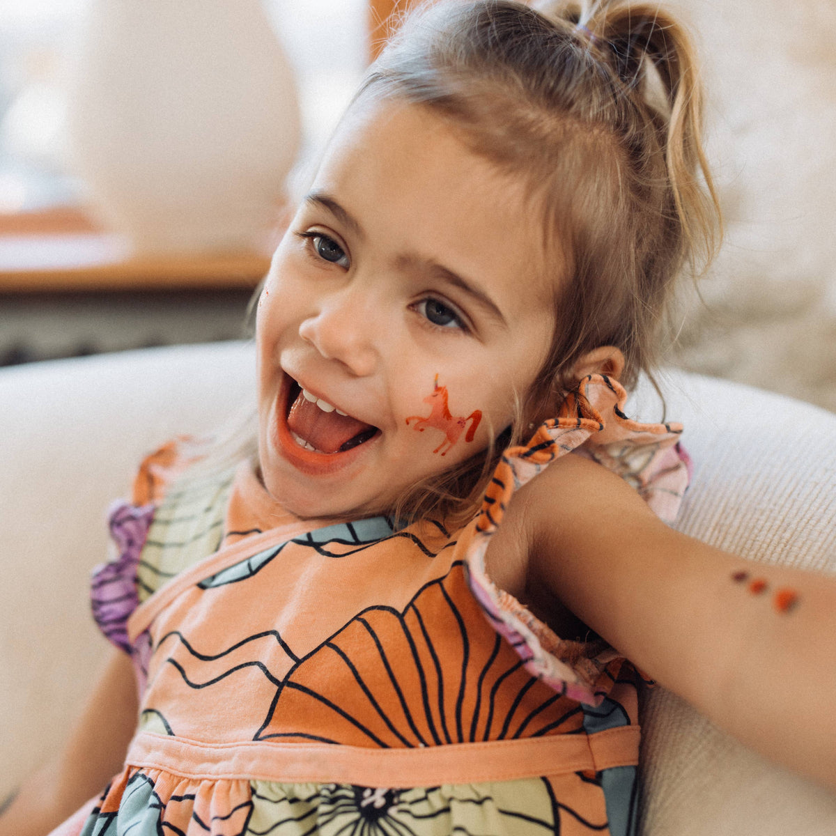Unicorn Party Temporary Tattoos