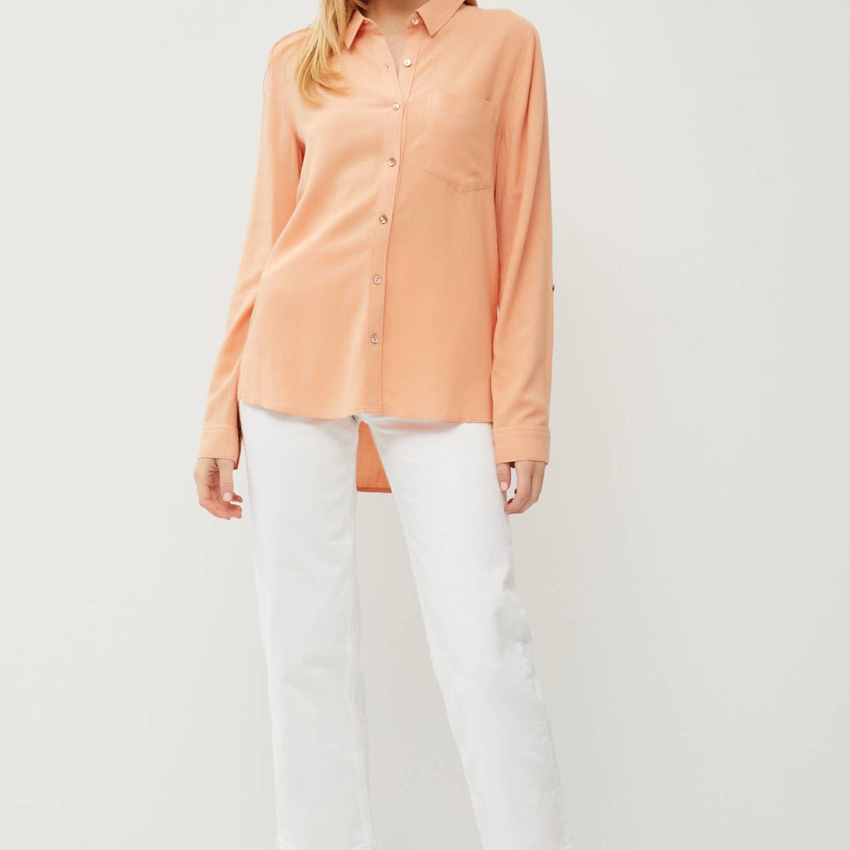 Lightweight Button Down Over Shirts