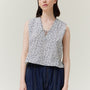Paisley Raw Edge Top