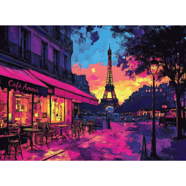 Final Piece Puzzles - No. 5 - Eiffel Glow