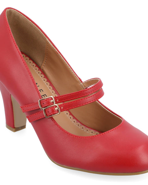 Journee - Windy Mary Jane Pump Heels In Statment