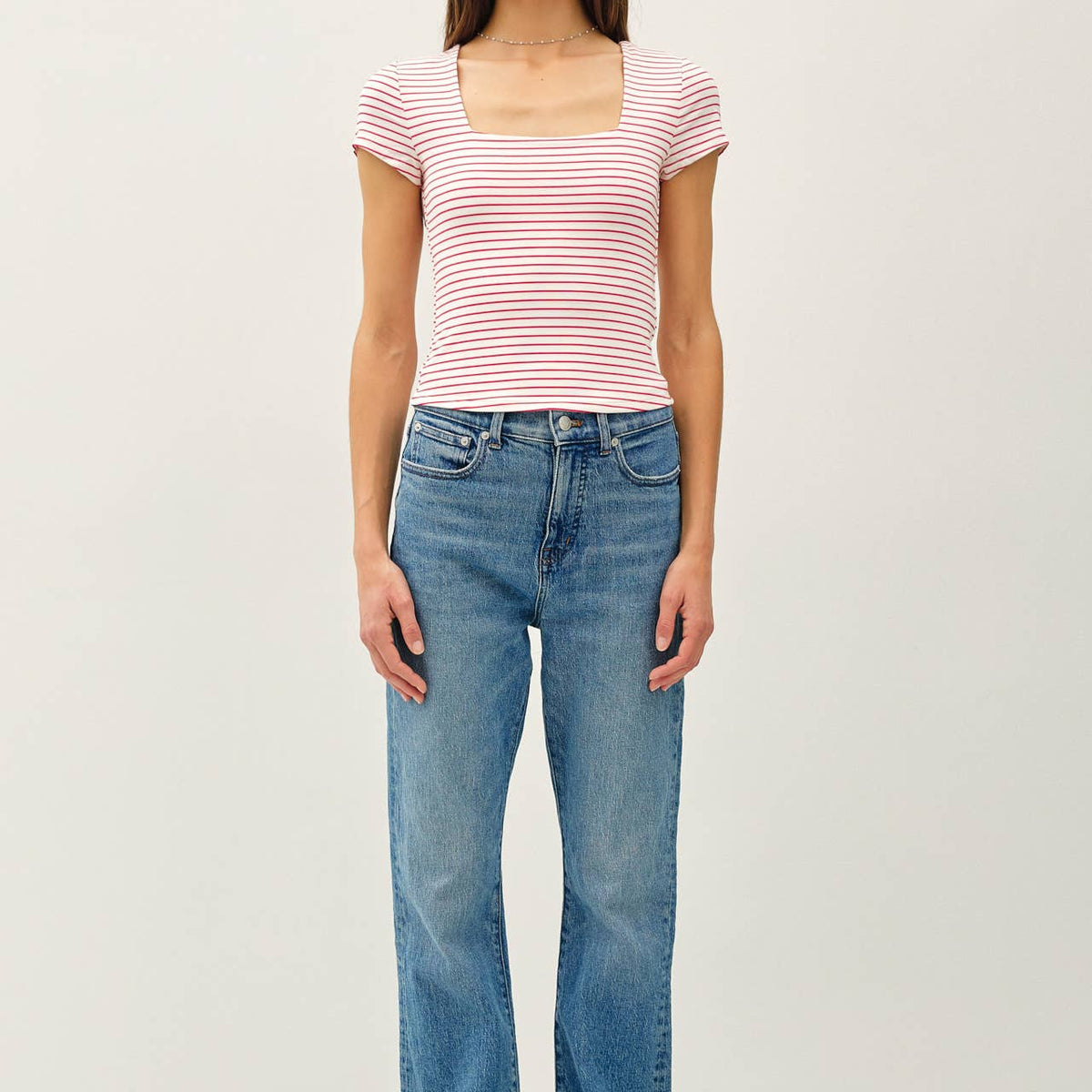 Everyday Essential Square Neck Tee