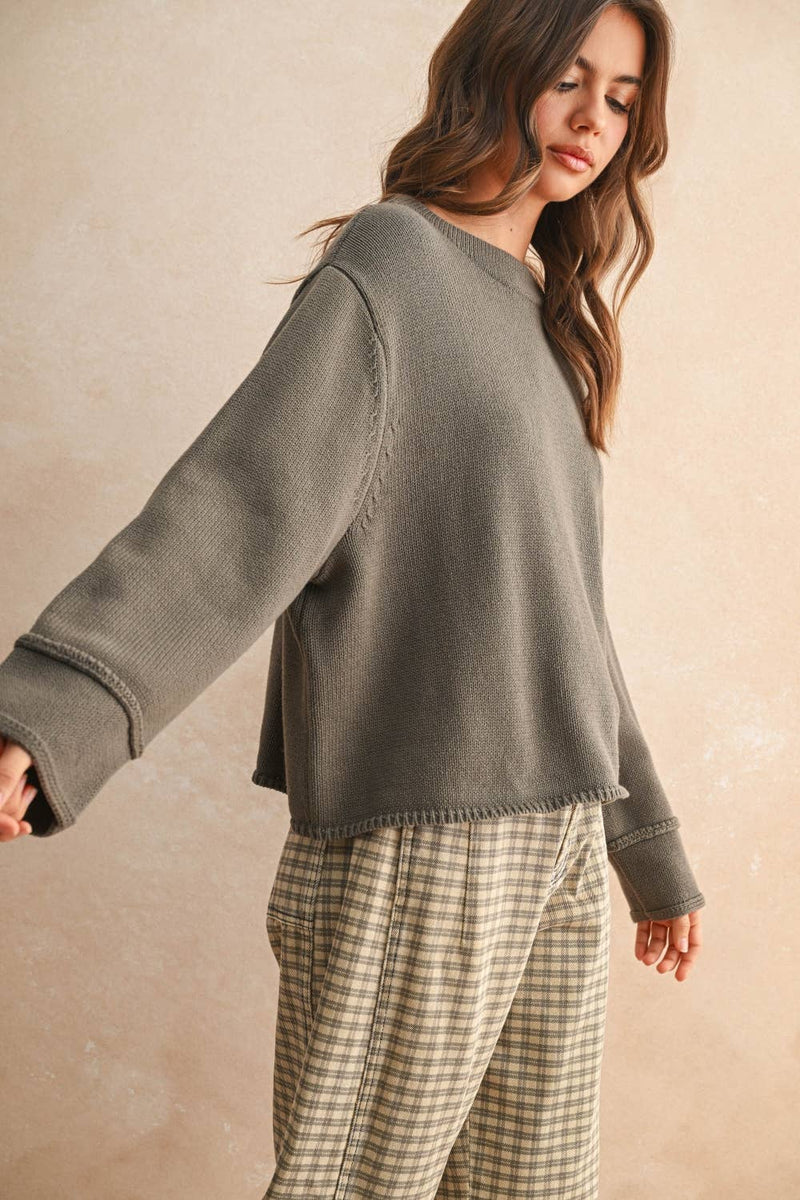 MIOU MUSE - SWEATER TOP