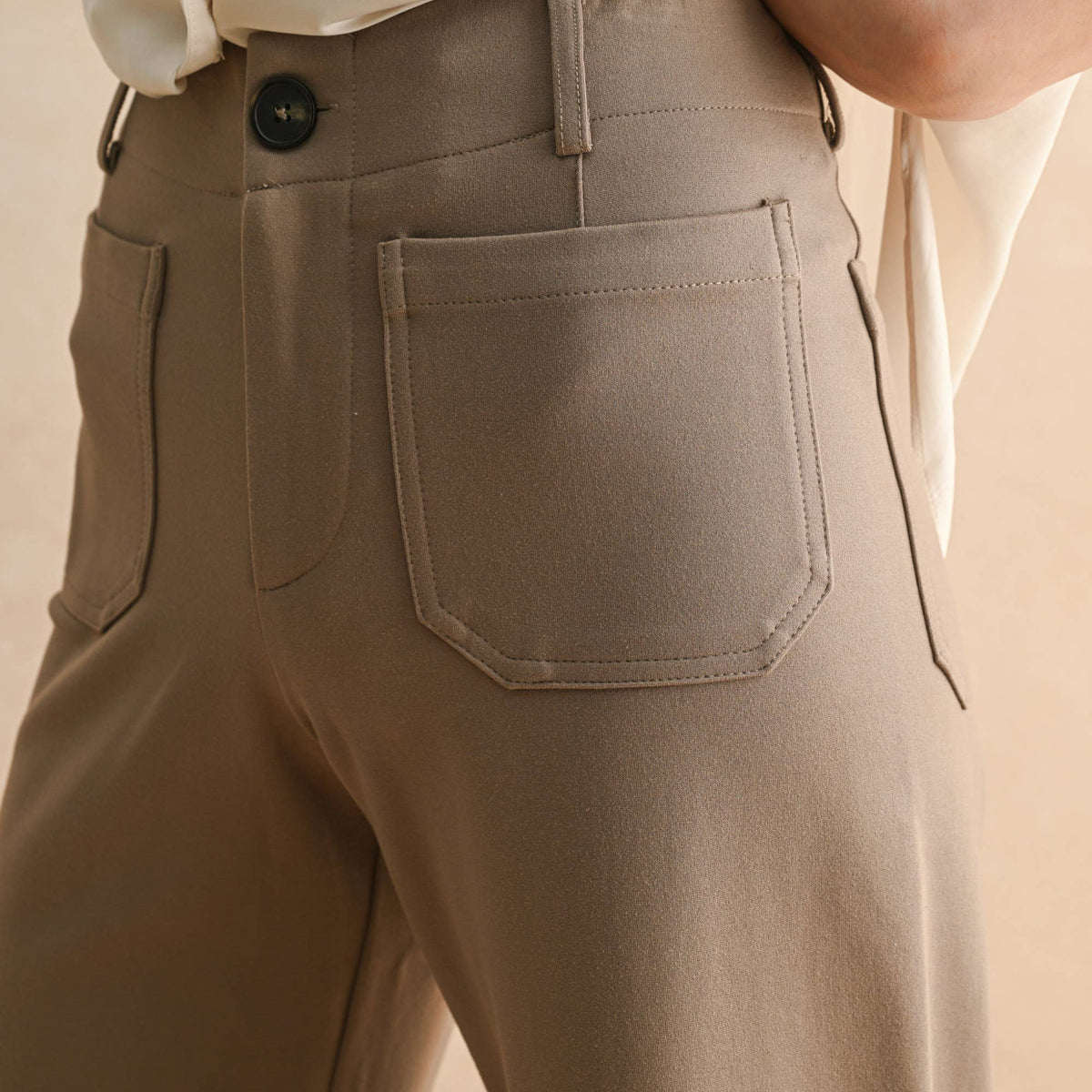 2 Pocket Ponte Pants- Miou Muse