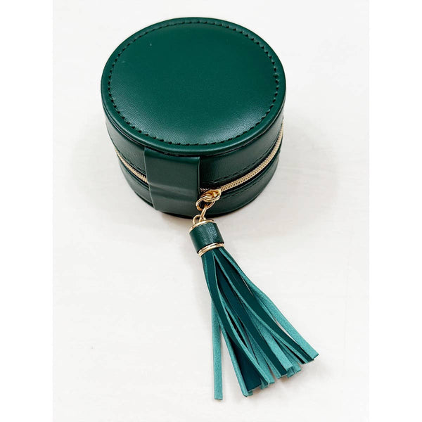 Love and Repeat - Mini PU Travel Jewelry Case