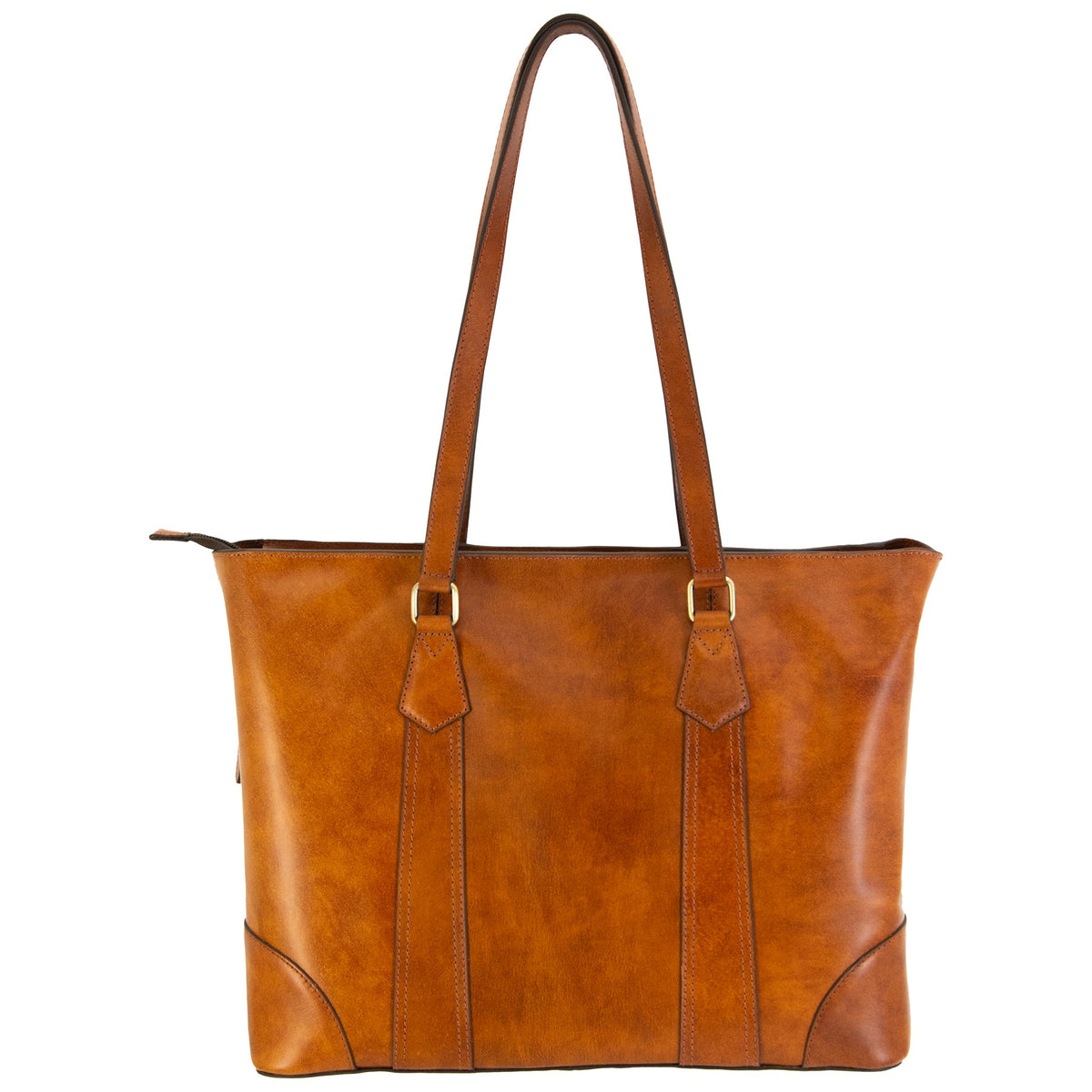 brown leather travel tote bag Smith & Wesson Travel Tote Brown