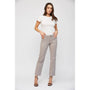Mid Rise Straight Leg with Slit at Bottom -Mica Denim