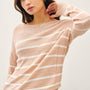 Bell Striped Lightweight Sweater