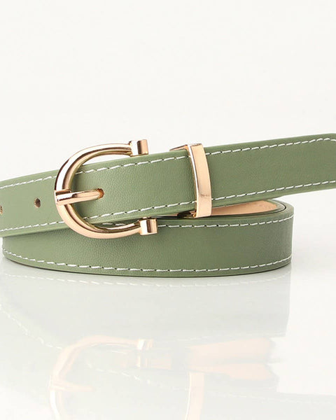 Classic Simple Thin Belt